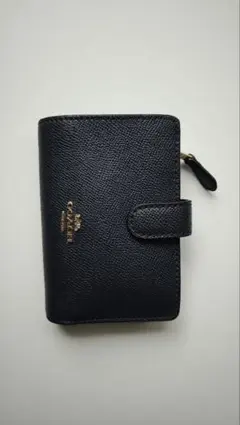 k*p様 COACH 2つ折り ユニセックス レザーウォレット