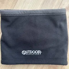 OUTDOOR PRODUCTS フリース ネックウォーマー ブラック
