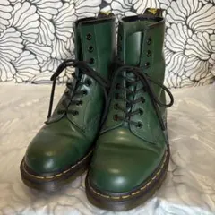 月末1週間限定セール廃盤Dr.Martens1460 8ホール グリーン UK6