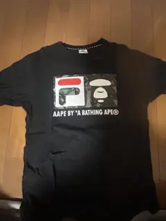 AAPE BY A BATHING APE Tシャツ ブラックのサムネイル