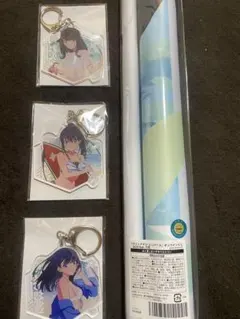 グリッドマン 宝多六花 等身大 タペストリー どこプラ くじメイト