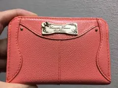 値下げ！未使サマンサタバサプチチョイス サーモンピンクのパスケース