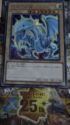 イラスト違いシークレットレア　遊戯王　青眼の白龍ブルーアイズ・ホワイト・ドラゴン