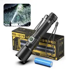 懐中電灯 強力 【2025 最新の進化・超高輝度 小型 LEDライト】