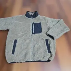 5ZIP FIVE フリース ボア/ジャケット/ジッパー/ベージュ