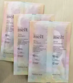 新発売♡　 melt　メルト　ディープシャンプー　トリートメント　お試し　３回分