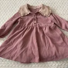 コーデュロイワンピース　12-18M