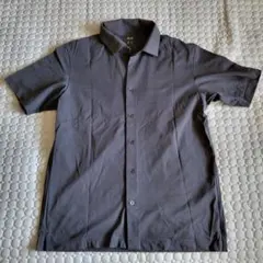 ユニクロ　エアリズムコットンフルオープンポロシャツ