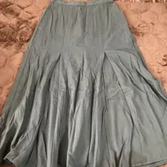 ehkä söpö フレアスカート グレー F