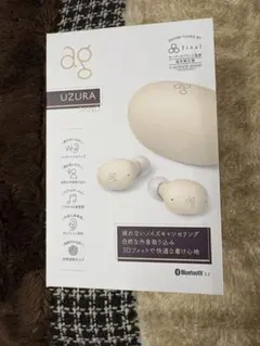 短期間値下げ★ag UZURA STEEL ワイヤレスイヤホンのサムネイル