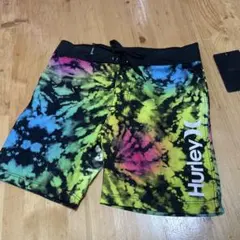 ハーレー　キッズ　水着 スイムパンツ　ボードショーツ　タイダイ柄　5