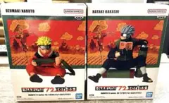 NARUTO 72series うずまきナルト はたけカカシ フィギュア 2体