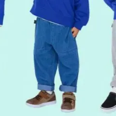 子ども　デニム　130