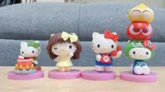 チョコエッグ キティちゃん フィギュア 4体