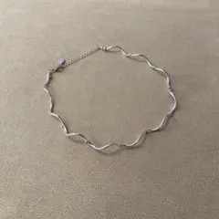 LOWRYSFARM ウェーブチョーカーネックレス