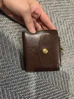 イルビゾンテ　二つ折りウォーレット　人気茶色