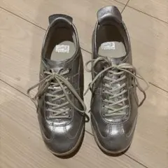 オニツカタイガー シルバー スニーカー メキシコ66