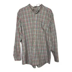 た*ょ様 LLbean チェック　ボタンダウンシャツ　アウトドア　XL位　124