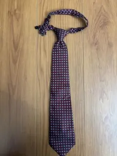 Munsingwear ボルドー チェック柄 ネクタイ