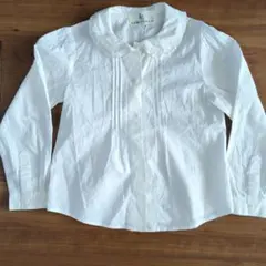 KUMIKYOKU ホワイト 長袖シャツ M