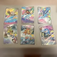 포켓몬 カード 御三家プロモ 6枚セット