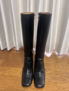 超美品✨BALLY バリー イタリア製 レザー ロングブーツ 23cm 36 超美品✨BALLY バリー イタリア製 レザー ロングブーツ 23cm