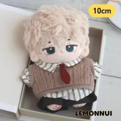 10cm 着せ替え ぬいぐるみ服 制服 萌え ぬい活 推しぬい-B2611のサムネイル