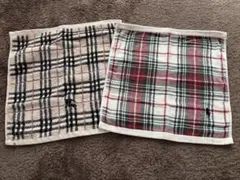 バーバリー✨ポロ　ラルフローレンハンドタオル　タオルハンカチ　セット