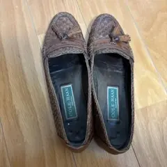 COLE HAAN ブラウンタッセルローファー