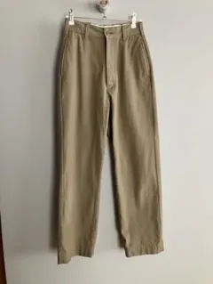 美品】THE SHINZONE ハイウエストチノパンツ 34 ベージュ 日本製