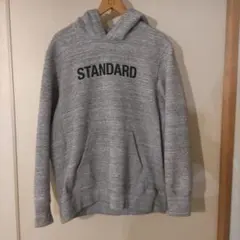 ノースフェイス グレー メンズ パーカー スウェット Ｌ スタンダード