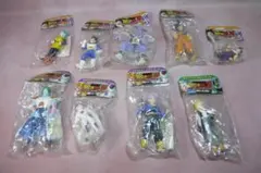 ドラゴンボールZ コレクタブルフィギュアソフビ　9体セット