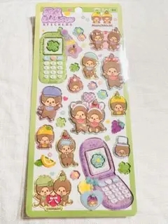 モンチッチ 平成ハッピーフォンシール　平成ハッピーフォン