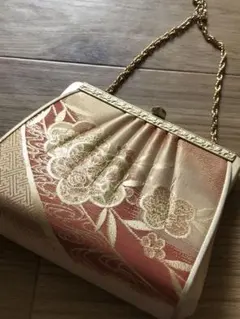 和装バッグ＊オレンジゴールド