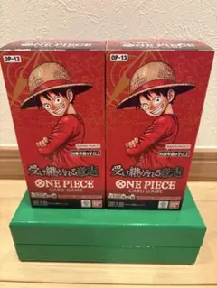 ワンピースカード受け継がれる意志 未開封 テープ付き 2BOX