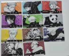 クリアカード 呪術廻戦 伏黒恵 宿儺 七海建人 狗巻棘 虎杖悠仁 真人