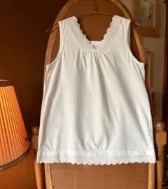 フランスvintage キャミソールワンピース ナイトドレス ジャンティーク フランスvintage キャミソールワンピース ナイトドレス ジャンティーク