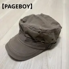 【PAGEBOY】ミリタリー風　キャップ