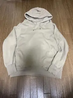 UNIQLO ベージュ フード付き スウェットパーカー