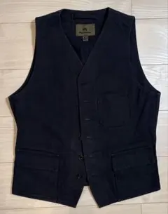 Nigel Cabourn ベスト ネイビー 48のサムネイル