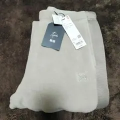 【新品タグ付】Needles x ユニクロ フリースパンツ L ベージュ 標準丈