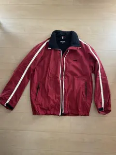 ⭐︎スノーウェア POINT SQUARE メンズ　L 赤 上のみ