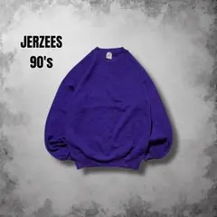 ひ*0様 90s USA製JERZEES 無地スウェット ヴィンテージ ラグラン