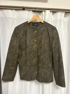タグ付き新品】Regenceレジァンス・半袖刺繍ジャケット/定価89,000円 