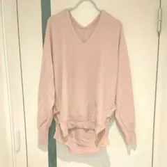 新品 ニット セーター ベビーピンク