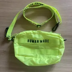 HUMAN MADE ボディバッグ ネイビー/オレンジ - メルカリ