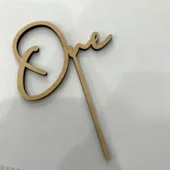 ケーキトッパー　1歳