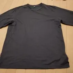 GU クルーネックTシャツ ダークグレー