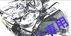 VIVIDPOWER製 SG20 4D9マジェスティ用スピーカー土台 黒塗装済み 