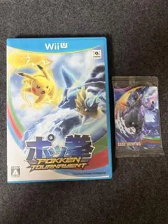2個セット ポッ拳 Wii U ソフト シュリンク付 未開封ダークミュウツー